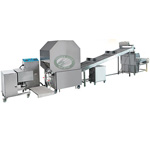 Twin Baked Drum Spring Roll/Pastry Sheet Making Machine